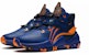 (JR) Li-Ning Bola Keranjang Mid 'Penyerap Kejutan Biru' YKBS078-15