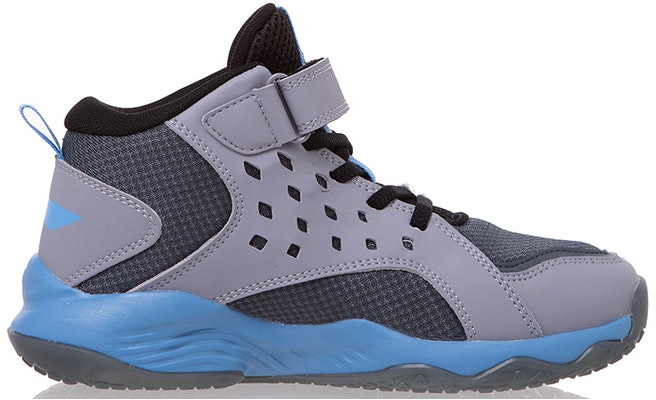 (Youth) Li-Ning Basketball Mid 'Grey Blue' YKBQ032-9 Order (Youth) Li-Ning Basketball Mid 'Grey Blue' YKBQ032-9
