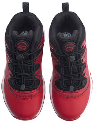 (Youth) Li-Ning Basketball Mid 'Red Black' YKBP092-7 Shop (Youth) Li-Ning Basketball Mid 'Red Black' YKBP092-7