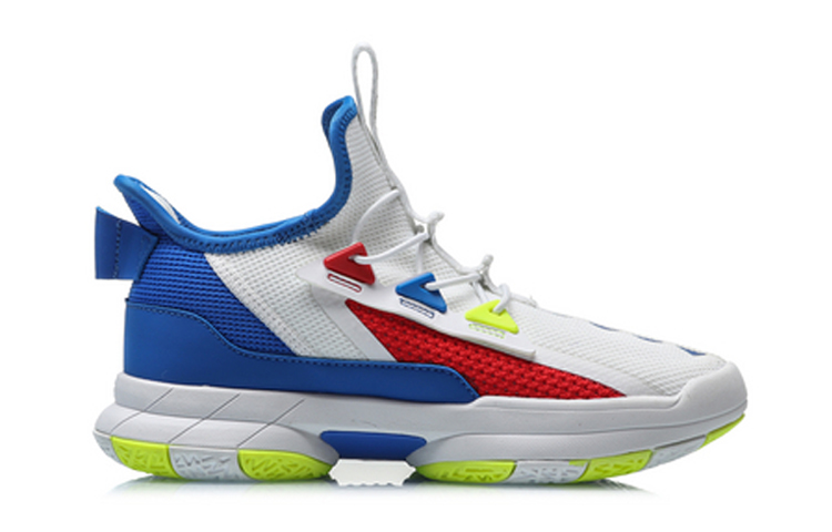 Order (Youth) Li-Ning Basketball Mid 'White Blue' YKCQ246-3