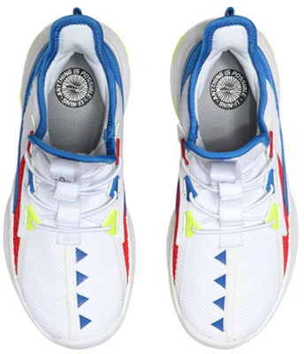 (Youth) Li-Ning Basketball Mid 'White Blue' YKCQ246-3 Shop (Youth) Li-Ning Basketball Mid 'White Blue' YKCQ246-3