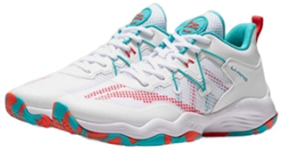 (JR) 李寧バスケットボールミッド '白緑' (Rīningu basukettobōru middo 'Shiro Midori') YKBS034-1 Lookbook (JR) 李寧バスケットボールミッド '白緑' (Rīningu basukettobōru middo 'Shiro Midori') YKBS034-1