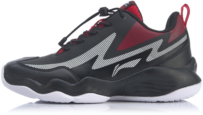 (Youth) Li-Ning Basketball Series Low 'Black Red' YKBP054-13 Buy (Youth) Li-Ning Basketball Series Low 'Black Red' YKBP054-13