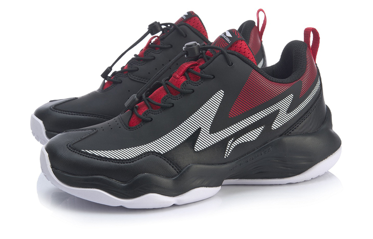 Lookbook (Youth) Li-Ning Basketball Series Low 'Black Red' YKBP054-13