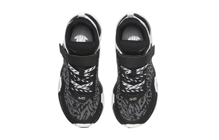 (Youth) Li-Ning Basketball Shoes 'Black Grey White' 圖 4