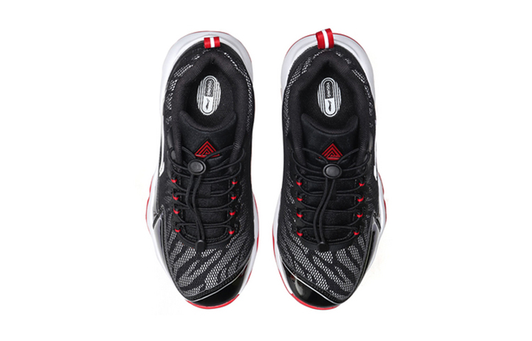 (Youth) Li-Ning Basketball Shoes 'Black Red White' 圖 4