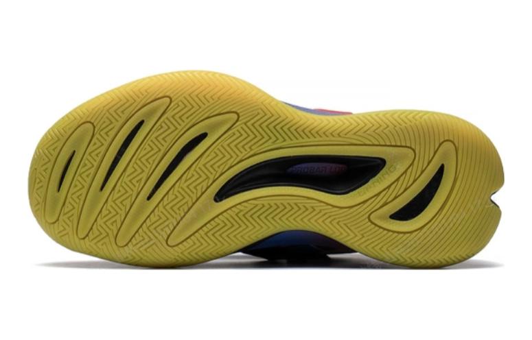 (Youth) Li-Ning Basketball Shoes 'Blue Yellow Red' 圖 4