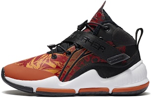 (Youth) Li-Ning Basketball Shoes 'Orange Fleece' YKBR070-33 (Youth) Li-Ning Basketball Shoes 'Orange Fleece' YKBR070-33