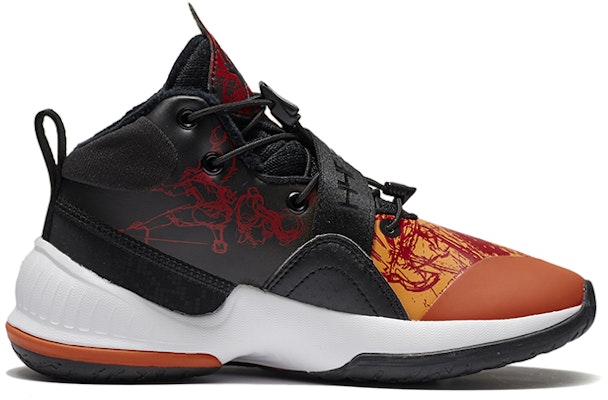 (Youth) Li-Ning Basketball Shoes 'Orange Fleece' YKBR070-33 Order (Youth) Li-Ning Basketball Shoes 'Orange Fleece' YKBR070-33