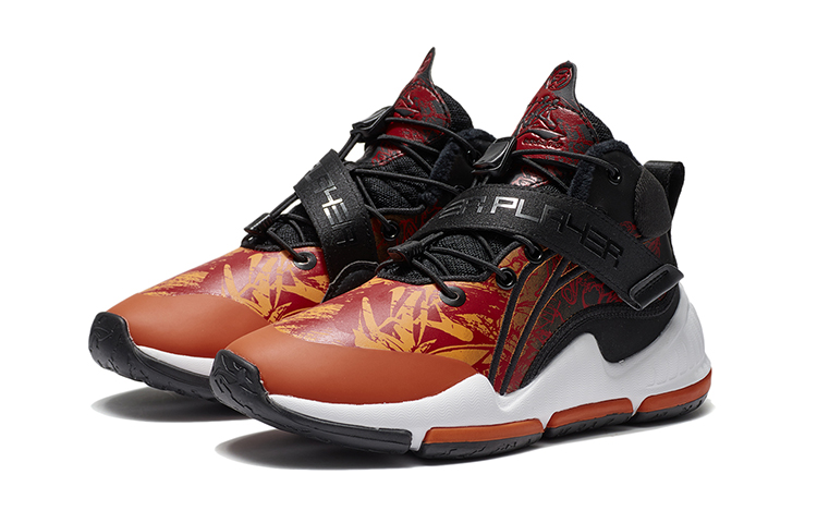 (Youth) Li-Ning Basketball Shoes 'Orange Fleece' 圖 3