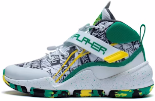 (Youth) Li-Ning Basketball Shoes 'White Grey' YKBS078-21 (Youth) Li-Ning Basketball Shoes 'White Grey' YKBS078-21