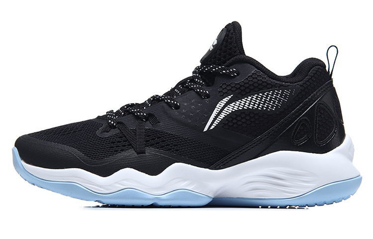 (Youth) Li-Ning Basketball Shoes Low 'Black' YKBP001-1