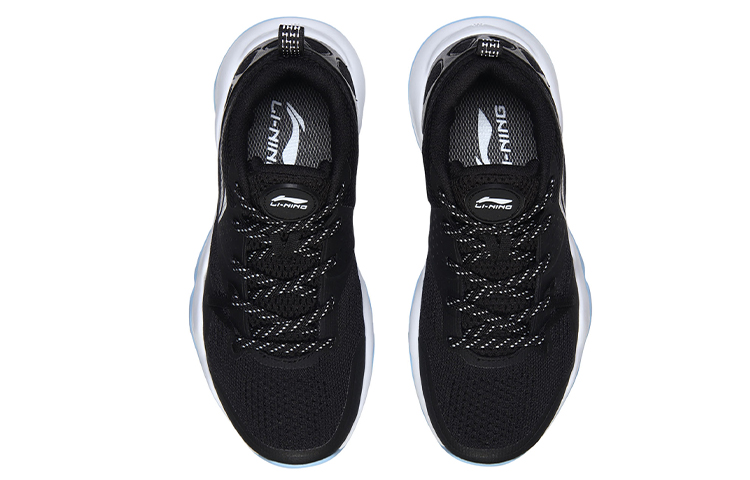 Shop (Youth) Li-Ning Basketball Shoes Low 'Black' YKBP001-1