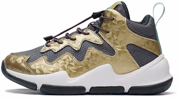 (Youth) Li-Ning Basketball Shoes Low 'Black Gold' YKBS088-1 (Youth) Li-Ning Basketball Shoes Low 'Black Gold' YKBS088-1