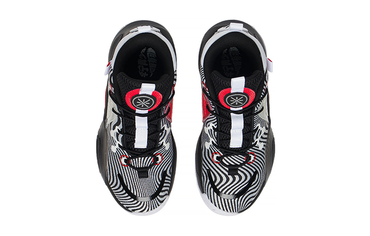 (Youth) Li-Ning Basketball Sneakers 'White Black' 圖 4