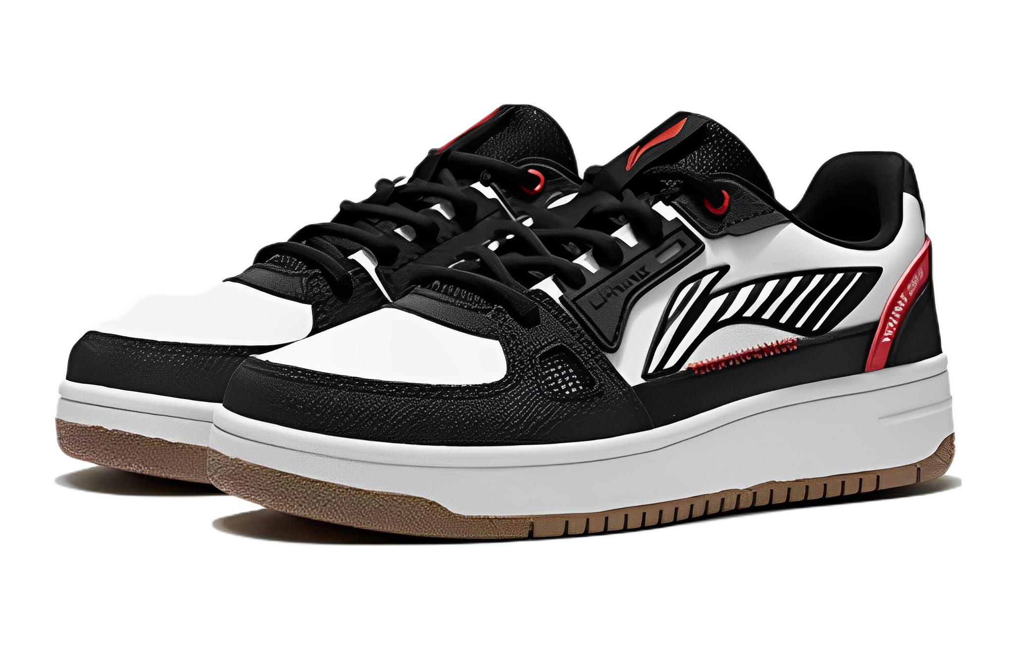 Lookbook (Youth) Li-Ning Casual Low 'Black White' YKCS096-1