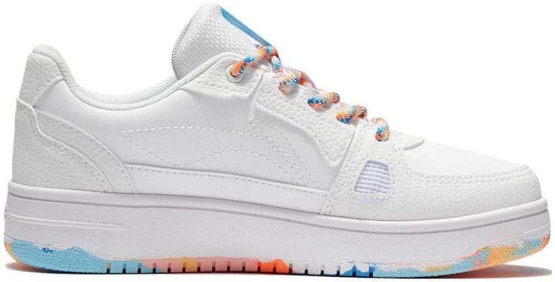 (JR) Li-Ning Casual Bajo 'Blanco Azul Naranja' YKCS096-5 Order (JR) Li-Ning Casual Bajo 'Blanco Azul Naranja' YKCS096-5