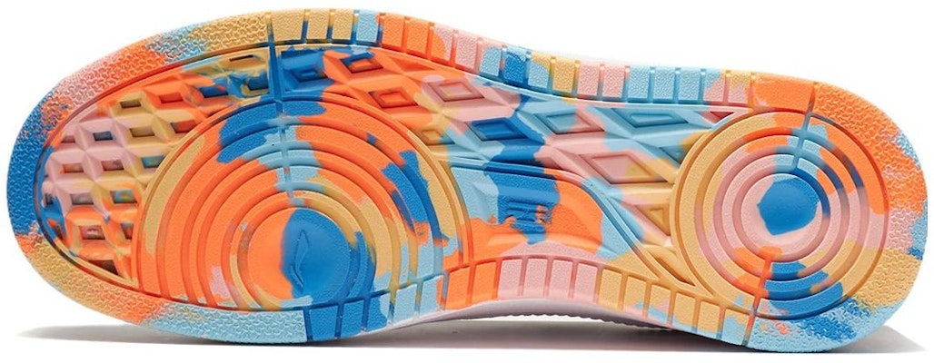 (JR) Li-Ning Casual Bajo 'Blanco Azul Naranja' YKCS096-5 Shop (JR) Li-Ning Casual Bajo 'Blanco Azul Naranja' YKCS096-5