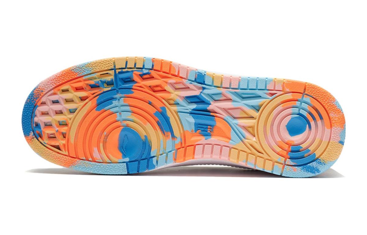 Shop (JR) 리닝 캐주얼 로우 '화이트 블루 오렌지' YKCS096-5