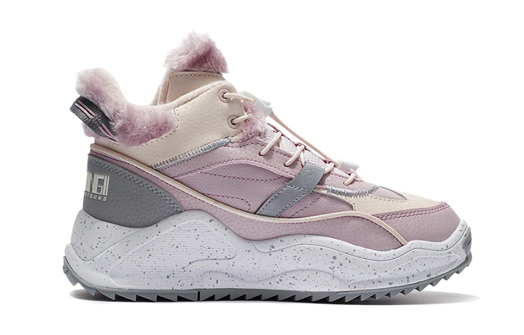 Order (Youth) Li-Ning Casual Mid-Top 'Purple Fleece' YKCR190-32