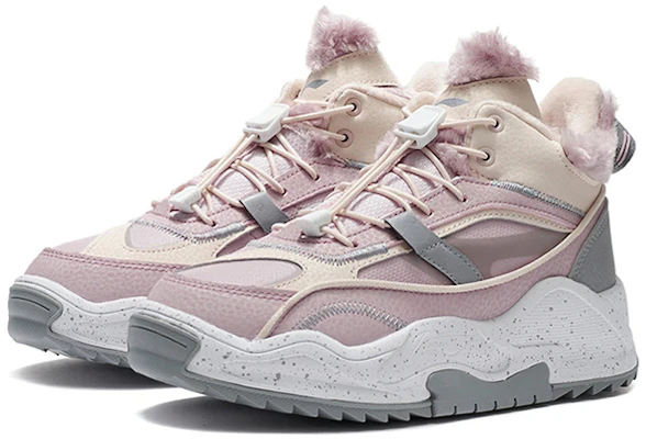 (Youth) Li-Ning Casual Mid-Top 'Purple Fleece' YKCR190-32 Lookbook (Youth) Li-Ning Casual Mid-Top 'Purple Fleece' YKCR190-32
