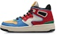 (JR) Li-Ning Kasual Mid 'Putih Merah Biru' YKCQ292-7