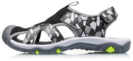 (Youth) Li-Ning Casual Sandal 'Grey Camo' YKUP008-1 (Youth) Li-Ning Casual Sandal 'Grey Camo' YKUP008-1