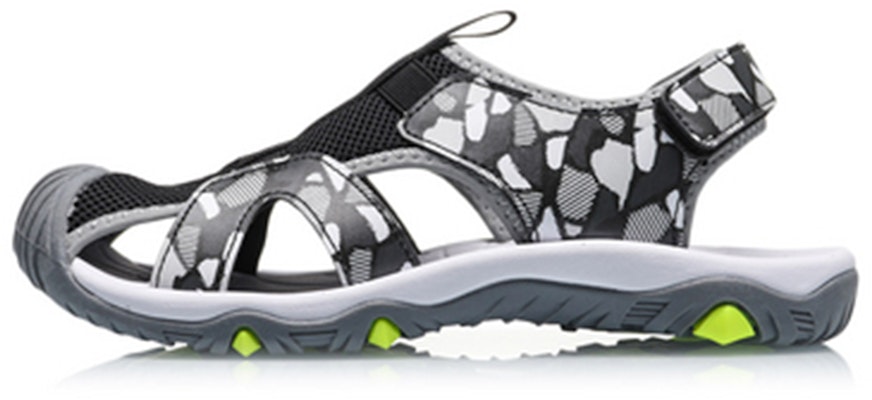 (Youth) Li-Ning Casual Sandal 'Grey Camo' YKUP008-1 Buy (Youth) Li-Ning Casual Sandal 'Grey Camo' YKUP008-1