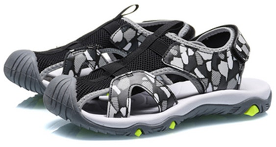 (JR) Sandalias Casual Li-Ning 'Camuflaje Gris' YKUP008-1 Lookbook (JR) Sandalias Casual Li-Ning 'Camuflaje Gris' YKUP008-1