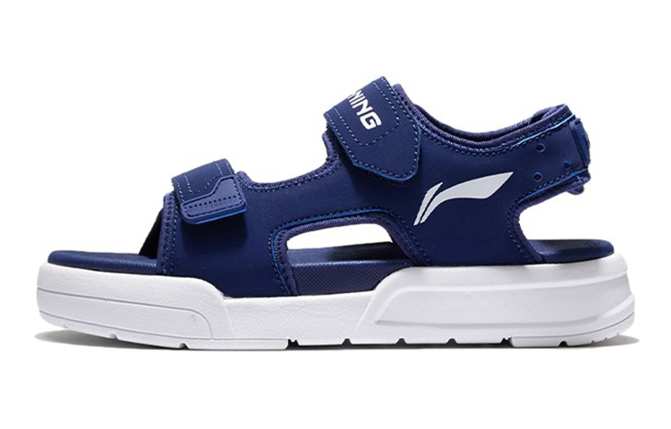 (Youth) Li-Ning Casual Sports Sandals 'Dark Blue' YKUS028-3