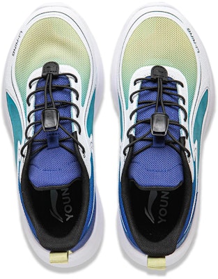 (Youth) Li-Ning Cloud 'White Blue' YKCU056-7 Shop (Youth) Li-Ning Cloud 'White Blue' YKCU056-7
