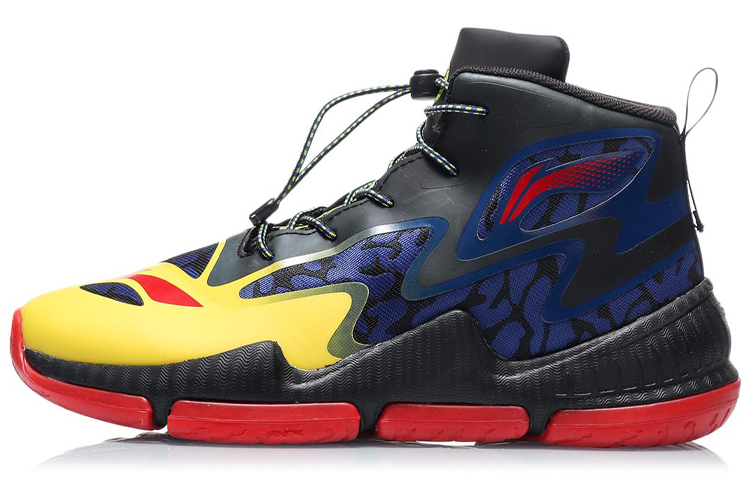 (Youth) Li-Ning Cloud Mid 'Yellow Blue' YKBP034-7