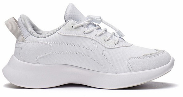 (JR) Li-Ning Kasual Selesa 'Putih Standard' YKCS128-13 Order (JR) Li-Ning Kasual Selesa 'Putih Standard' YKCS128-13