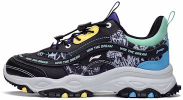 (Youth) Li-Ning Comfort Low-top Sneaker 'Black' YKCS158-1 (Youth) Li-Ning Comfort Low-top Sneaker 'Black' YKCS158-1