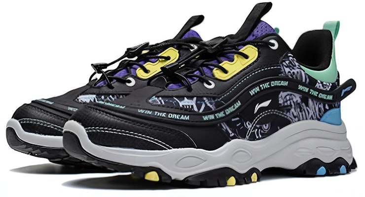 (JR) Li-Ning Kasut Comfort Low-Top 'Hitam' YKCS158-1 Lookbook (JR) Li-Ning Kasut Comfort Low-Top 'Hitam' YKCS158-1