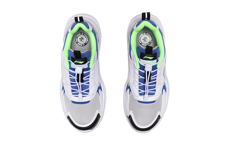 Shop (JR) Li-Ning Comfort Low 'Biru Hijau Putih' YKFQ096-3