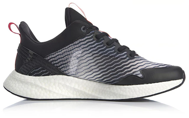 (JR) Li-Ning Kasut Lari Rendah 'Black White' Untuk Keselesaan YKFQ024-1 Order (JR) Li-Ning Kasut Lari Rendah 'Black White' Untuk Keselesaan YKFQ024-1