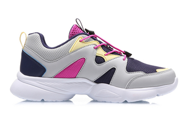 Order (Youth) Li-Ning Comfort Running Shoes 'Grey Purple' YKFQ092-4