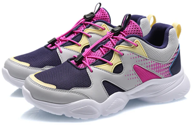 (Youth) Li-Ning Comfort Running Shoes 'Grey Purple' YKFQ092-4 Lookbook (Youth) Li-Ning Comfort Running Shoes 'Grey Purple' YKFQ092-4
