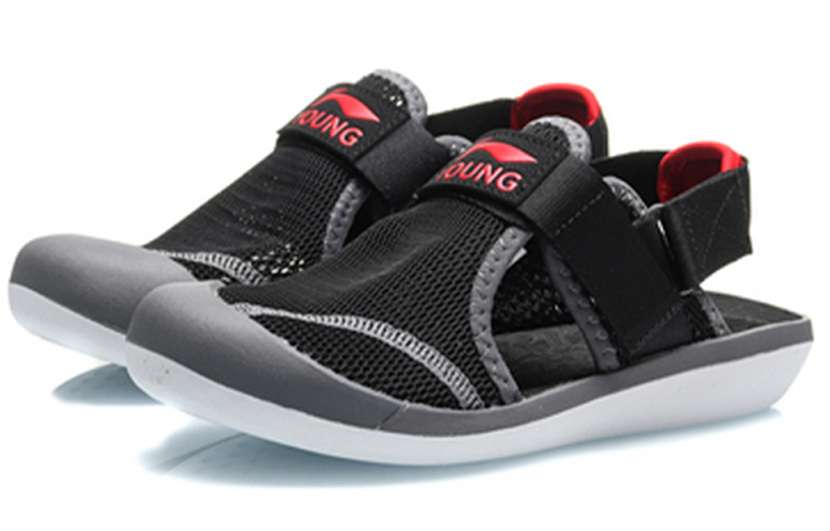 Lookbook (JR) Sandali Comodi Li-Ning ''Nero Grigio'' YKUQ004-3