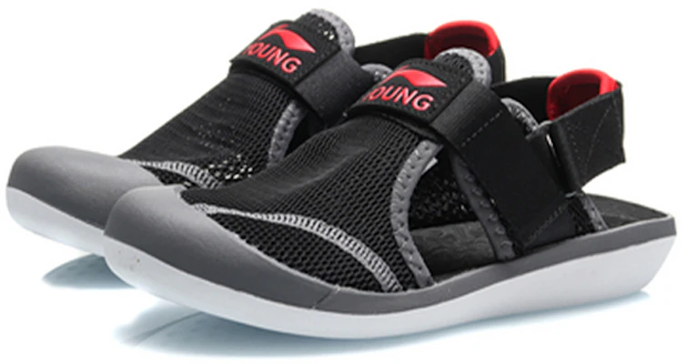 (JR) Sandali Comodi Li-Ning ''Nero Grigio'' YKUQ004-3 Lookbook (JR) Sandali Comodi Li-Ning ''Nero Grigio'' YKUQ004-3