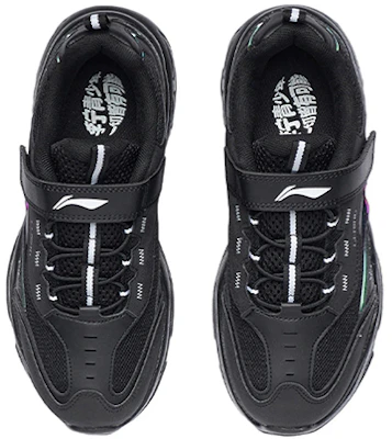 (Youth) Li-Ning Comfortable Durable Sneakers 'Black' YKCP258-11 Lookbook (Youth) Li-Ning Comfortable Durable Sneakers 'Black' YKCP258-11