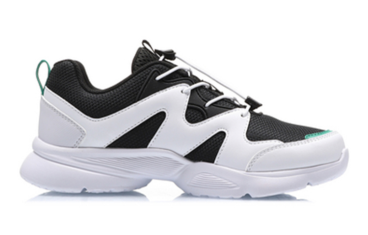 Order (JR) Li-Ning Comfortism Low ''Zwart Wit Groen'' YKFQ092-3
