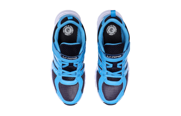 Shop (JR) Li-Ning Comfortism Hardloopschoenen ''Zwart Blauw'' YKFQ028-7