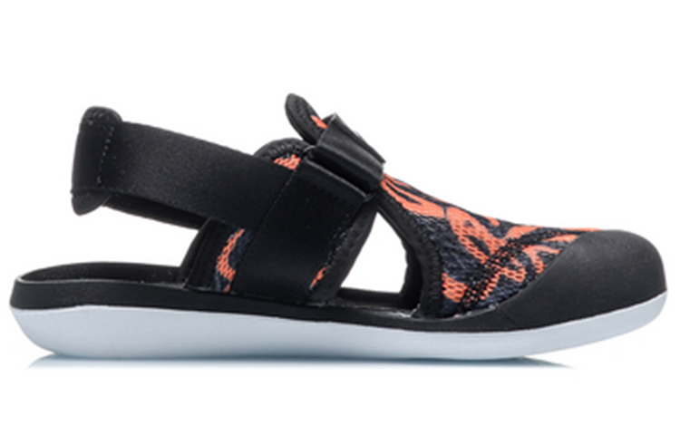 Order (JR) Li-Ning Comfortism Sandalen ''Zwart Oranje'' YKUQ004-1