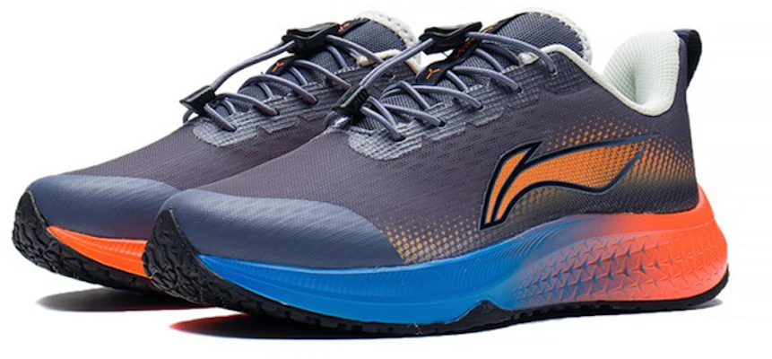 (JR) Li-Ning Dark Horse 5 ''Gris Bleu Orange'' YKFS026-5 Lookbook (JR) Li-Ning Dark Horse 5 ''Gris Bleu Orange'' YKFS026-5