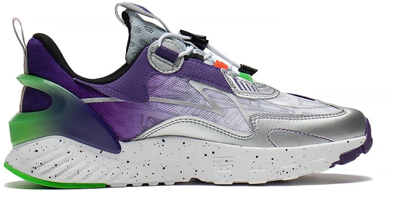 (Youth) Li-Ning Disney x 'Buzz Lightyear Collection - Silver Purple' YKCS166-1 Order (Youth) Li-Ning Disney x 'Buzz Lightyear Collection - Silver Purple' YKCS166-1