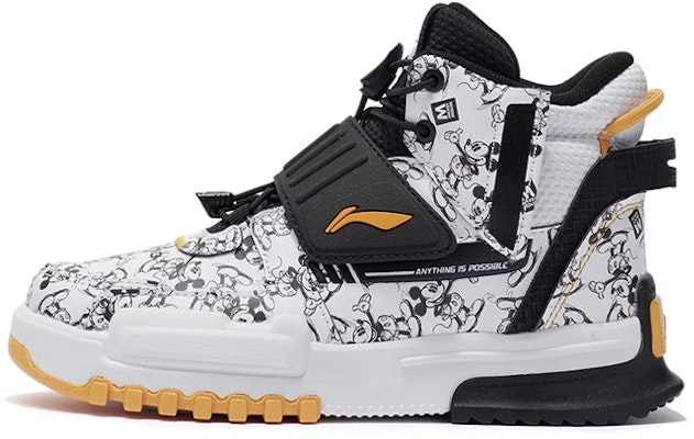 (JR) Li-Ning Disney x 'Indomitable Kasut Tinggi Pelari Hitam dan Putih' YKCR172-15 Buy (JR) Li-Ning Disney x 'Indomitable Kasut Tinggi Pelari Hitam dan Putih' YKCR172-15