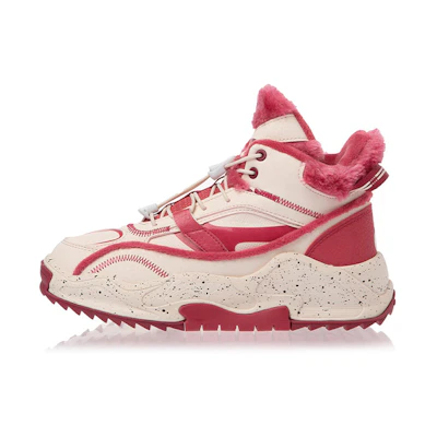 (Youth) Li-Ning Disney Toy Story Mid-Top 'Strawberry Bear Pink Apricot'