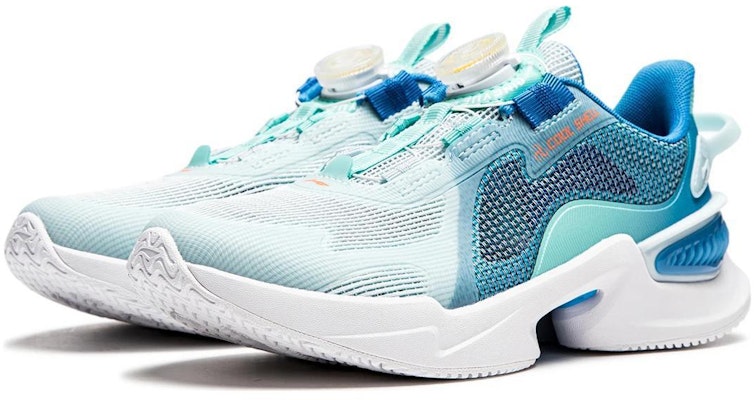 (Youth) Li-Ning Dragon Jump V2 'Mint Blue White' YKCU046-9 Lookbook (Youth) Li-Ning Dragon Jump V2 'Mint Blue White' YKCU046-9